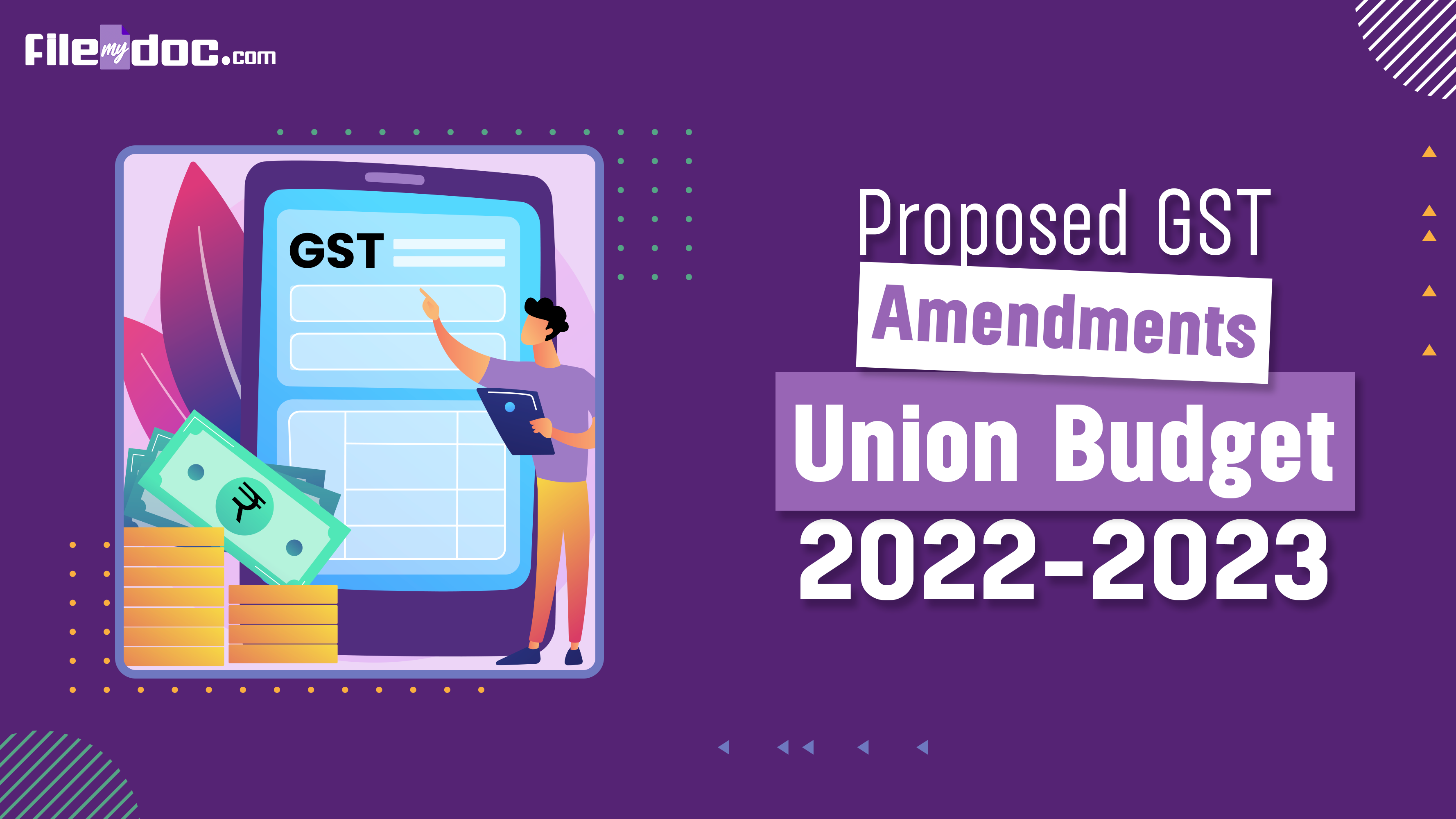 Proposed GST Amendments Union Budget 20222023