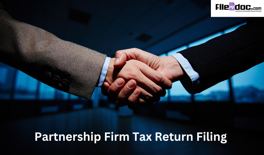 Partnership Firm Tax Return Filing eFile Procedure