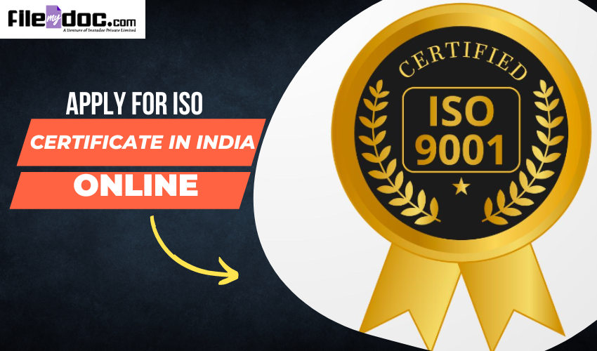 ISO Certificate in India online