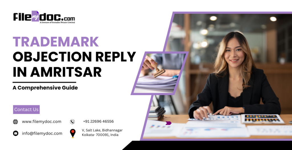 Trademark Objection Reply in Amritsar