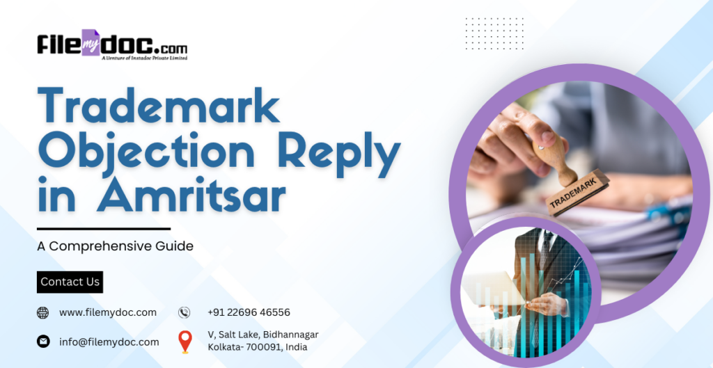 Trademark Objection Reply in Amritsar